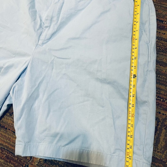 Nautica Golf Chino Shorts Mens Size 42 W Cotton Light Blue Color - Picture 5 of 7